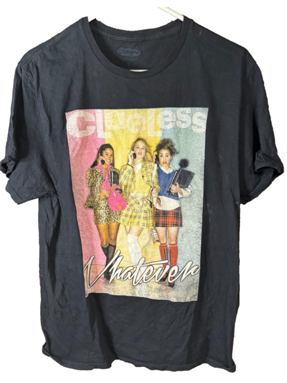 Clueless Movie Logo T Shirt Men's Size L Black
